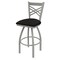 Holland Bar Stool Co 30" Swivel Bar Stool, Nickel Finish, Canter Espresso Seat 82030AN003 - alternate 1